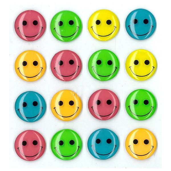 Bright Smiley Face Cabochons 50-20892