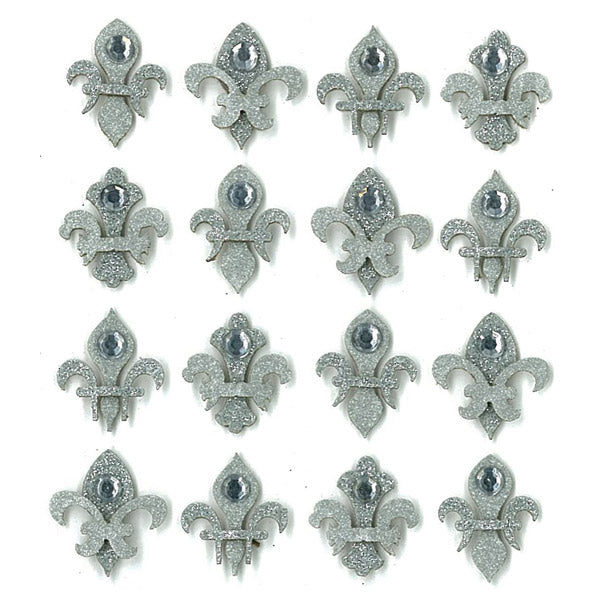 Silver Fleur Di Lis Repeats 50-20925