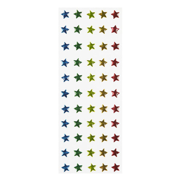 Shimmering Multicolor Stars S-52-20052