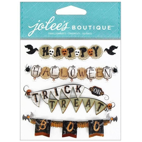 Vintage Halloween Banner Repeats 50-21784