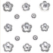 Floral Prizm Silver 50-21434