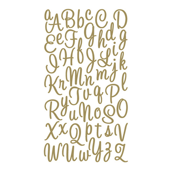 Sweetheart Script Gold Foil S-52-10049