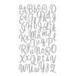 Sweetheart Silver Glitter Alpha Small S-52-10112