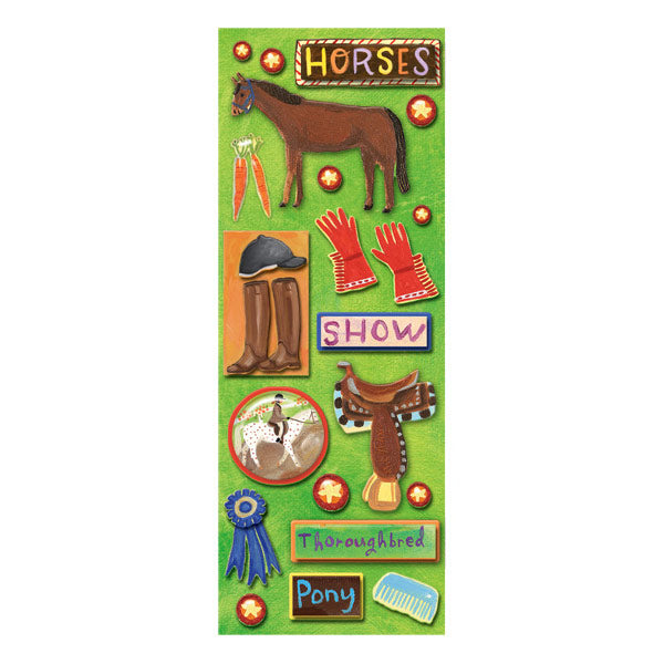 Horses Sticker Medley KCO-30-156609