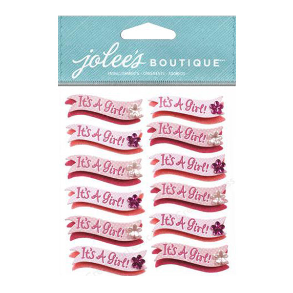 It's a Girl Banner Repeats 50-21678