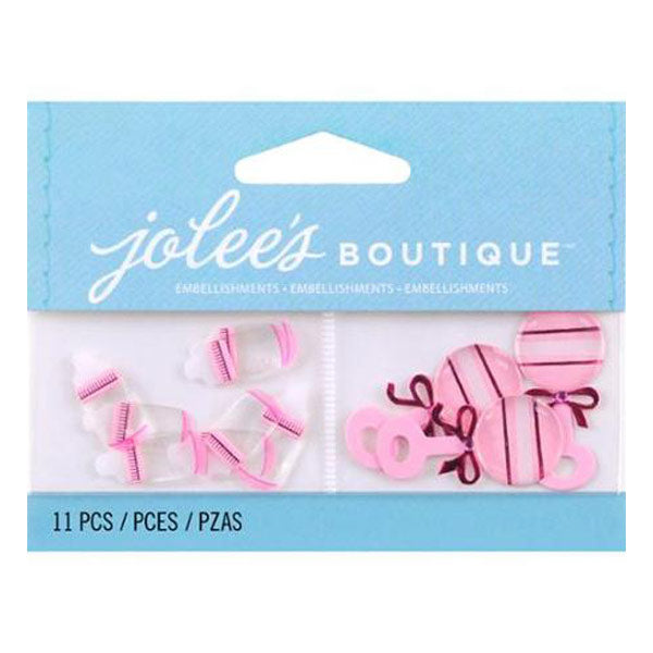 Baby Girl Bottles and Rattles 50-00443