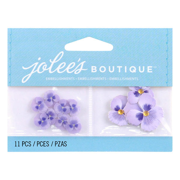 Purple Pansies 50-00537