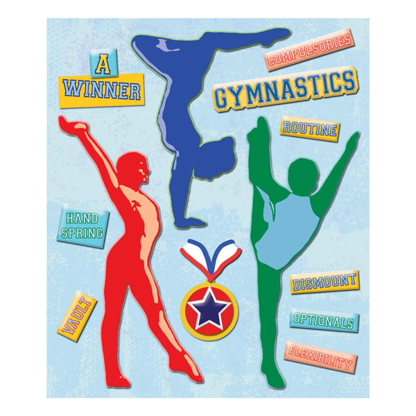 Gymnastics Sticker Medley KCO-30-587199