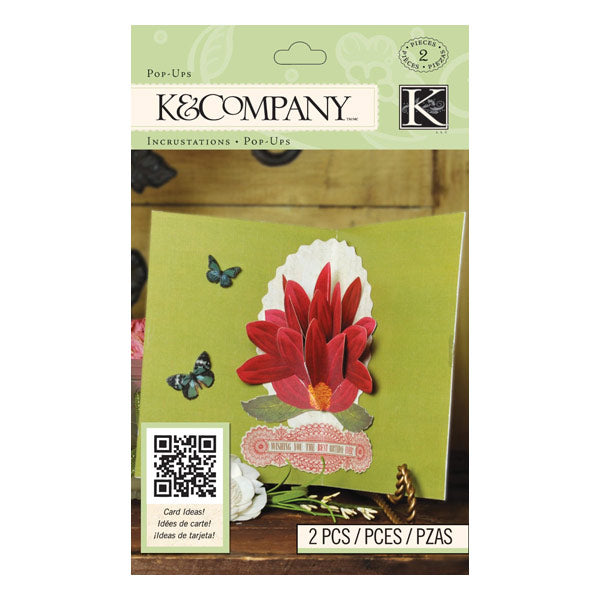 Beyond Postmarks Large Floral Pop-Ups KCO-30-657823