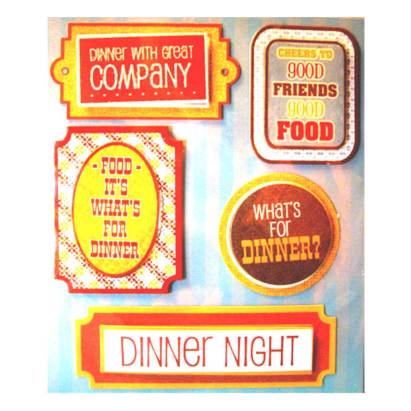 Dinner Night Sticker Medley KCO-30-586239