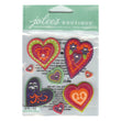 Colorful Stitched Hearts 50-21290