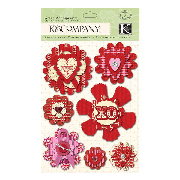 Circus Valentine Medallion Grand Adhesions KCO-30-657410