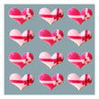 Bow Tied Hearts Cabochons 50-20691