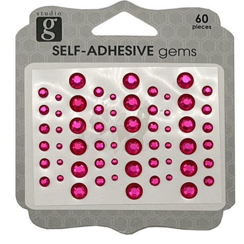 Adhesive Gems Pink HA-VAC0489