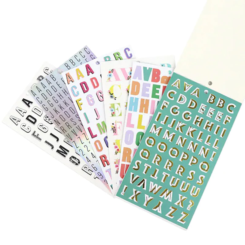 Alpha Sticker Book R-688219 – Cozys Scrapbooking