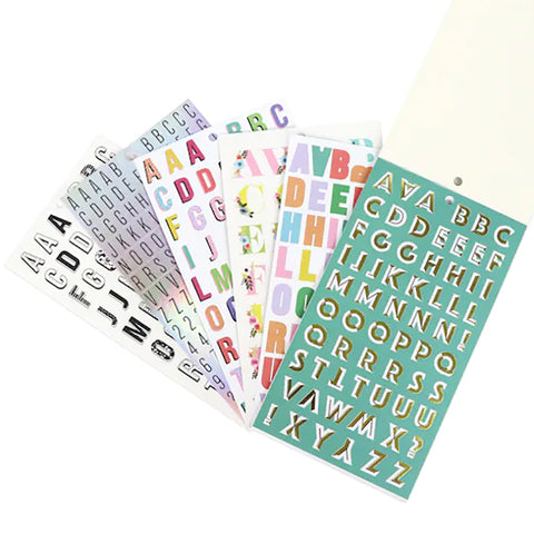 Alpha Sticker Book R-688219