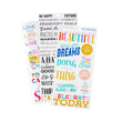 Art Journaling Clear Stickers AC-34020919