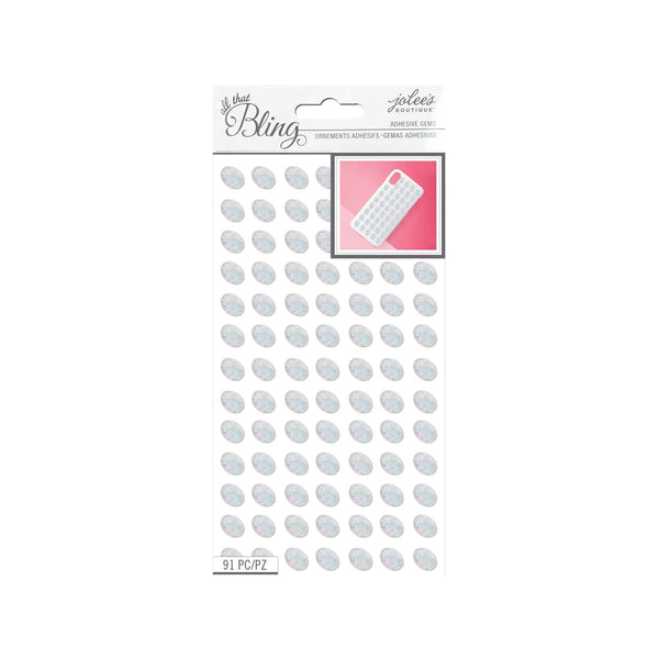 Bling Sheet Irridescent Opal Oval 8600847