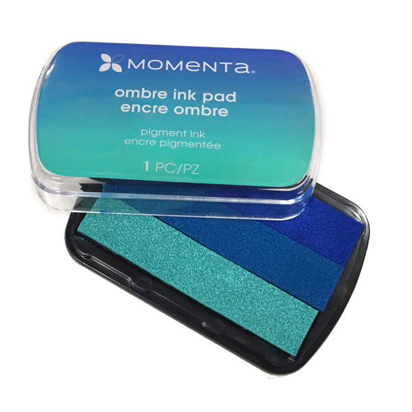 Blue Teal Ombre Ink M-36098