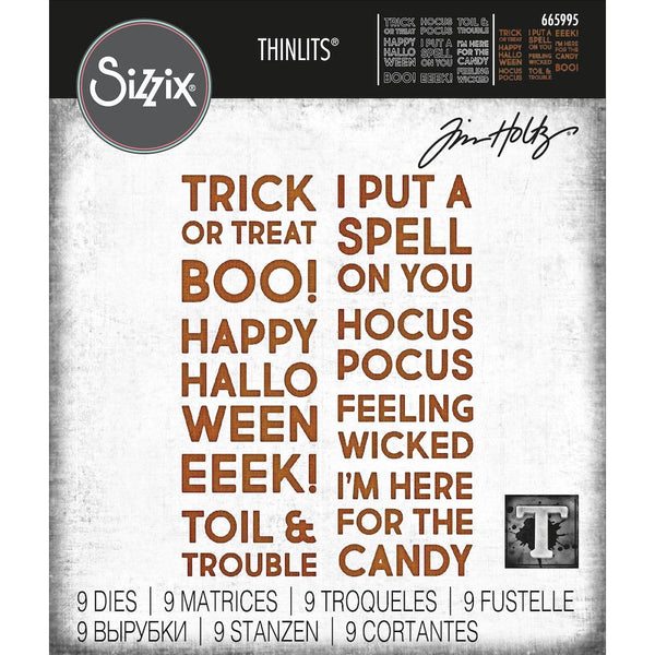 Bold Text Halloween SZX-665995