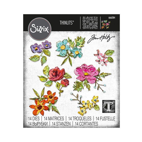 Brushstroke Flowers Mini SZX-666284