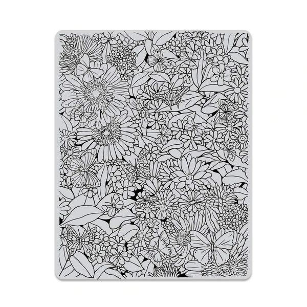 Butterfly Garden Background Cling HA-CG829