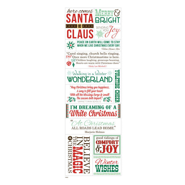 Christmas Message Vellum M-19463