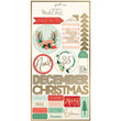Christmas on Market Street Cardstock Labels MME-MSC119