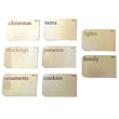 Christmas Vintage Flashcards Journaling Tags CT-0037