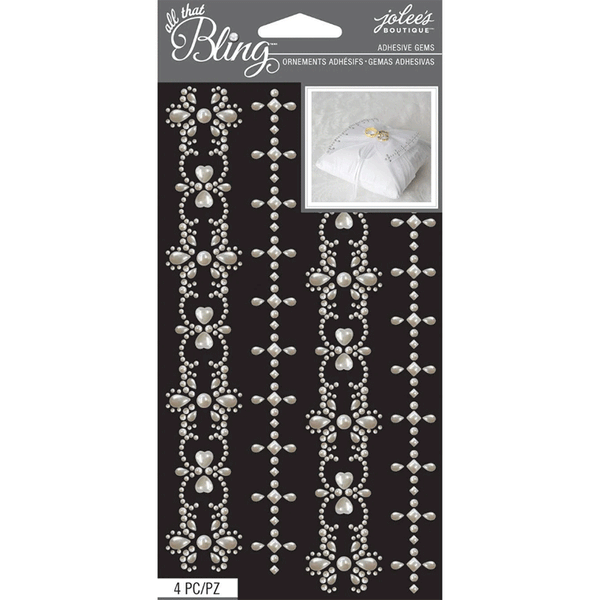 Clear Borders Wedding Bling 50-50750