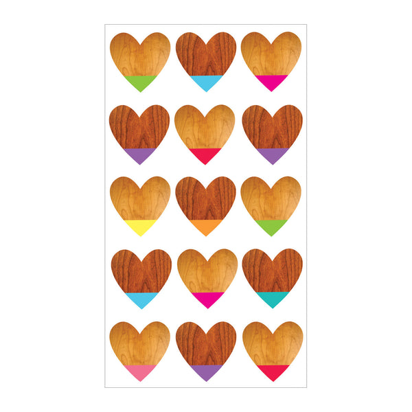 Color Dipped Hearts S-52-00257