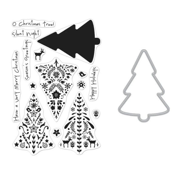 Color Layering Nordic Tree Frame Cuts Combo Pack HA-SB236