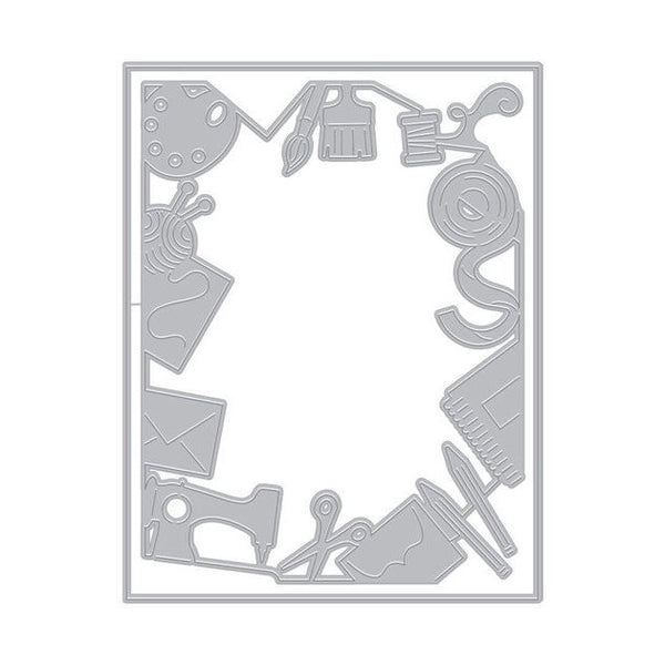 Crafting Border Fancy Die with Frame HA-DI645