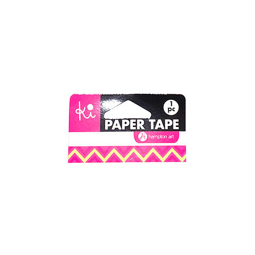 Decorative Paper Tape Pink Chevron WM1022