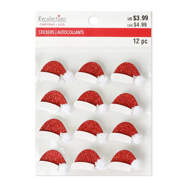 Dimensional Santa Hats R-698726