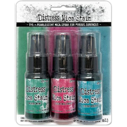 Distress Mica Stain Limited Holiday Set 4 TH-TSCK81166