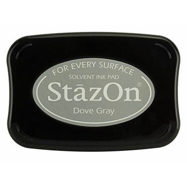 Dove Gray StazOn Solvent Ink SZ-33