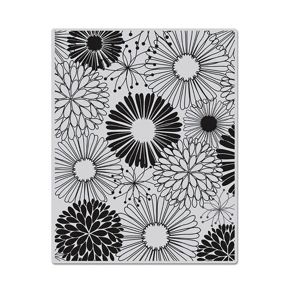 Everything Flower Background Cling HA-CG513