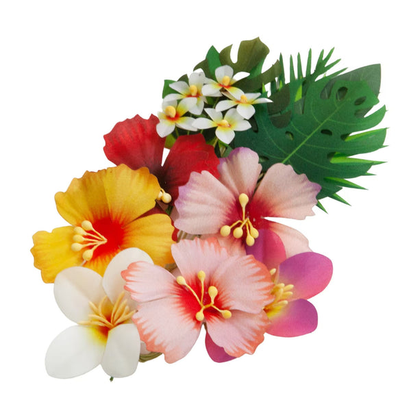Fabric Flowers Tropical Floral R-684160