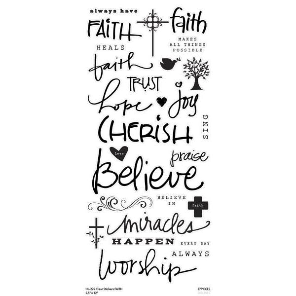 Faith Clear Words M-HL-225