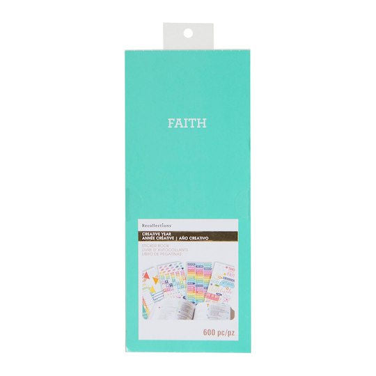 Faith Creative Year Sticker Book R-516475