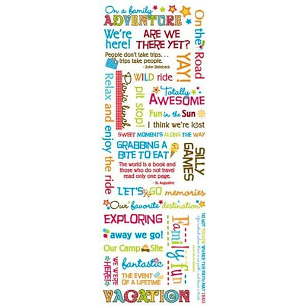 Family Outings Vellum Messages M-ST-4807