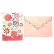 Floral A6 Cards and Envelopes 50-10039