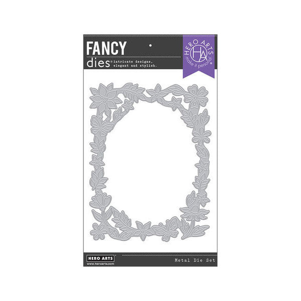 Floral Border Fancy Die HA-DF014