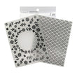 Floral Circle Embossing Folders R-658164