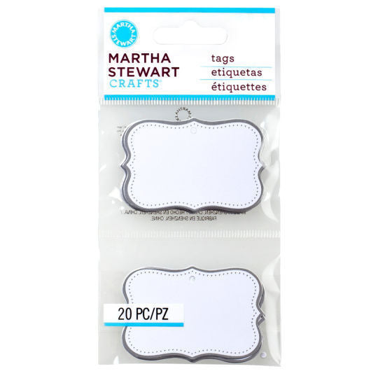 Flourish Rectangle Tags MS-41-00424