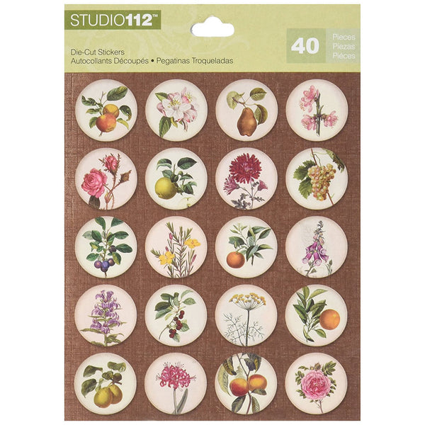 Flowers Assorted Dots Die-Cut KCO-30-596412