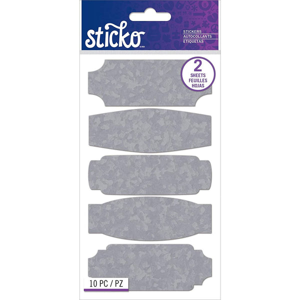 Galvanized Labels S-52-01586