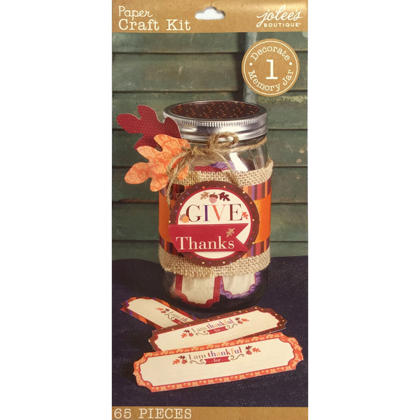 Give Thanks Paper Craft Kit 50-30296