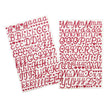 Glitter Alphabet MS-41-11002